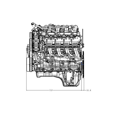 7.3L Super Duty Truck Engine