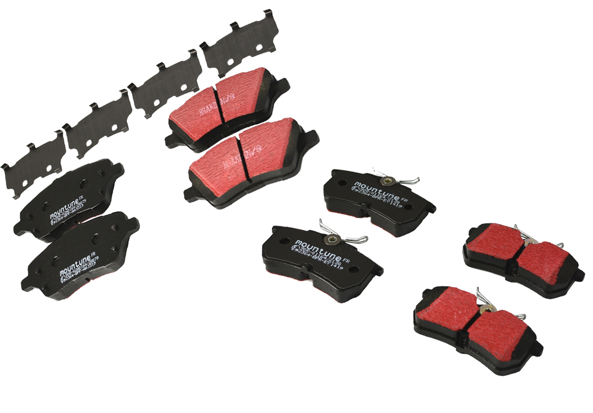 mountune Brake Pad Set - Fiesta ST - Street Compound