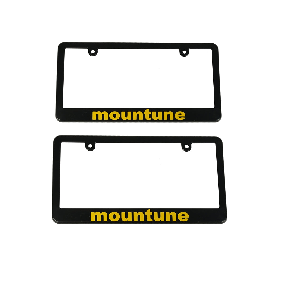 mountune License Plate Frame Set