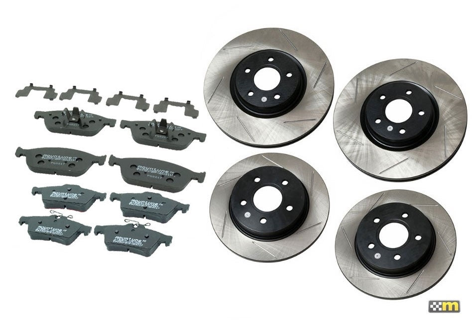 mountune Street Brake Package [Slotted Rotors] - Focus ST (2014-2018)