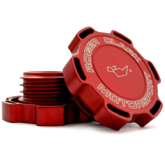 RCM Billet Oil Filler Cap (Red)