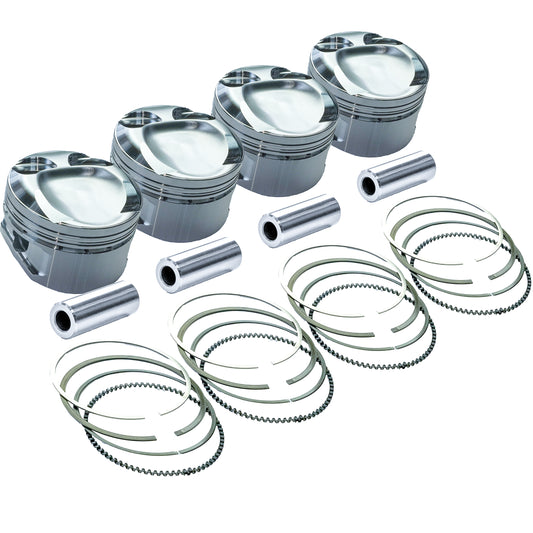 Forged Piston Kit, Honda K20C1 86.25mm