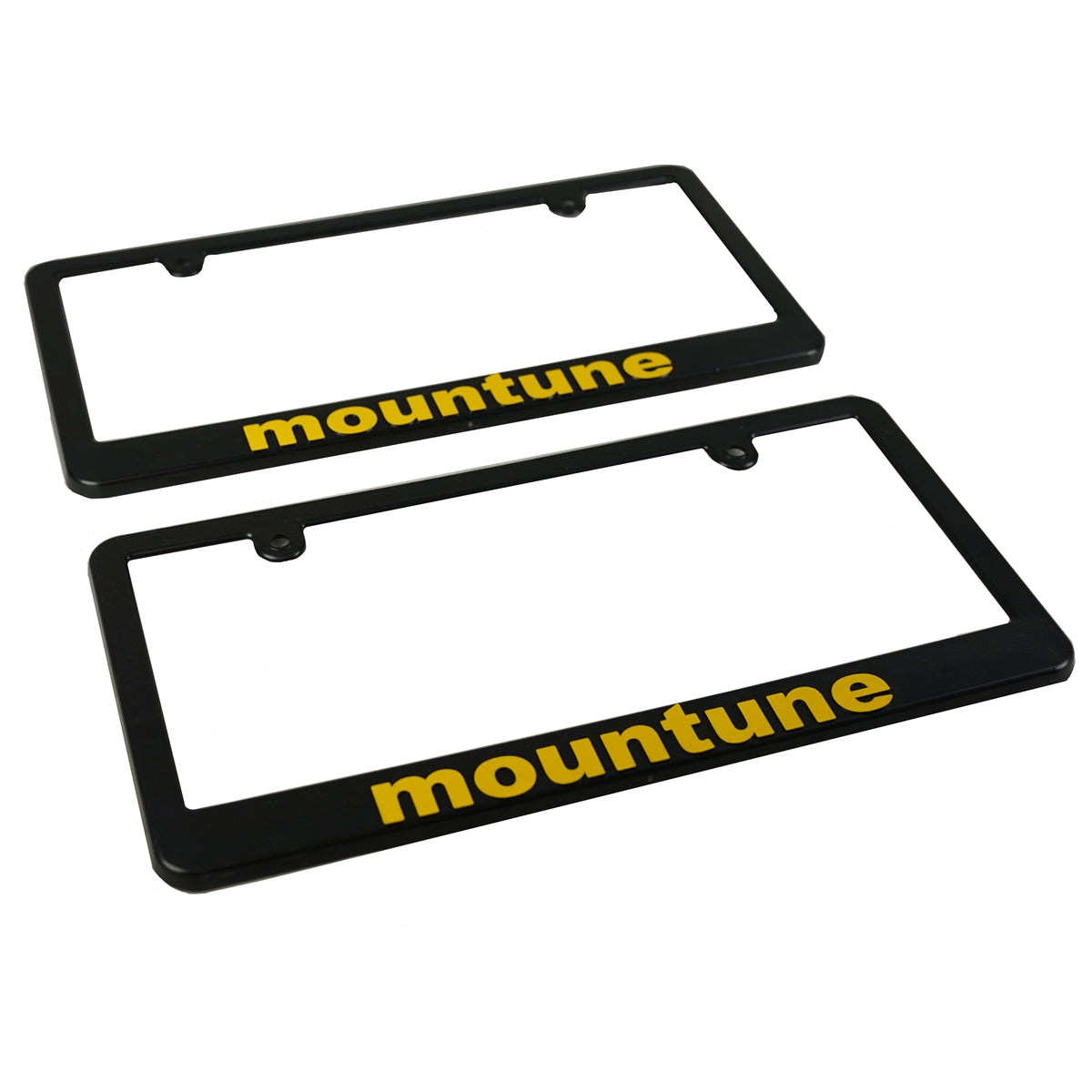 mountune License Plate Frame Set